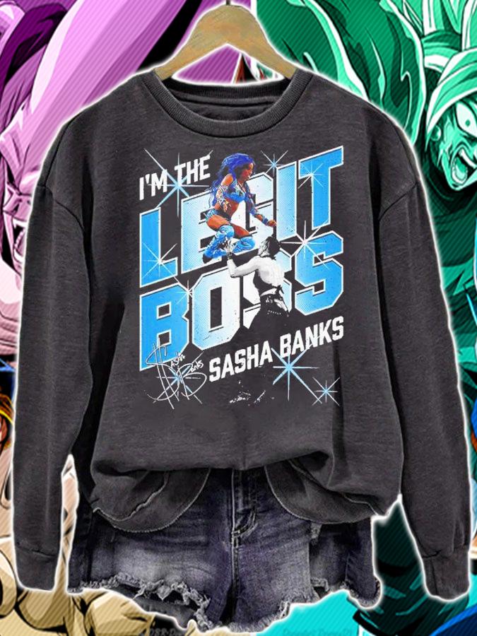 Sasha Banks Kneeteroa Women Superstars WWE Shirt sweatshirt