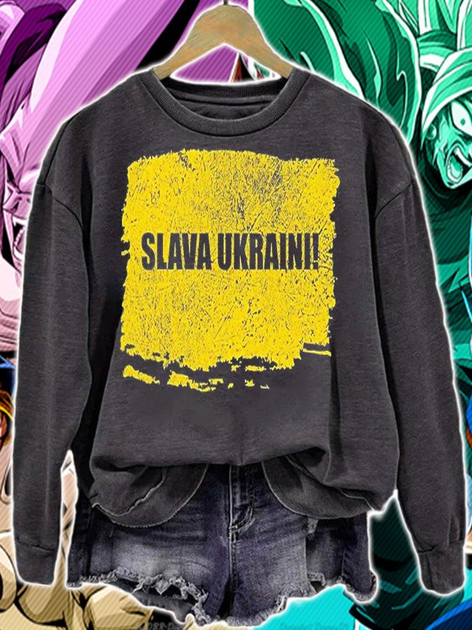 Support Ukraine I Stand With Ukraine Ukrainian Freedom T-Shirt sweatshirt