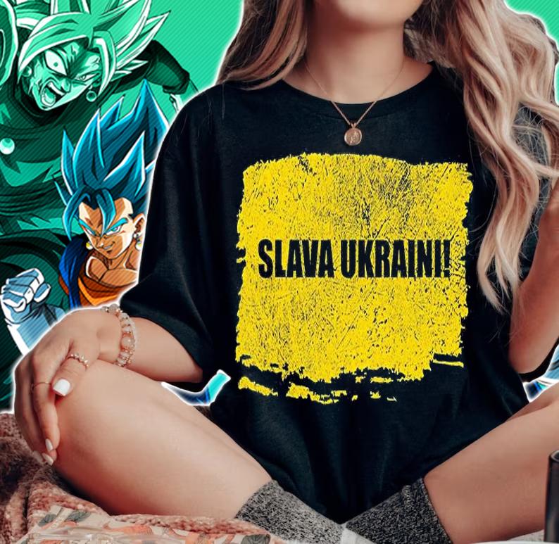 Support Ukraine I Stand With Ukraine Ukrainian Freedom T-Shirt woman shirt