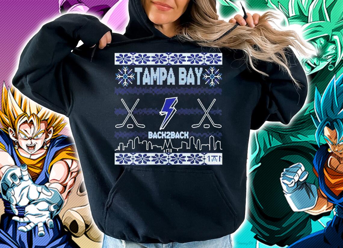 Tampa Bay Back2back Ugly Christmas Shirt hoodie