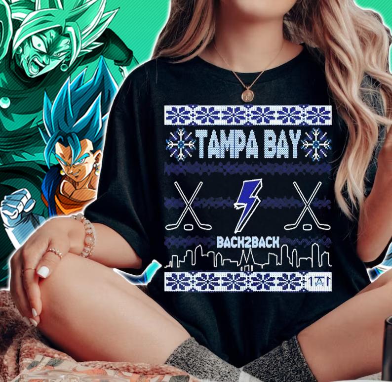Tampa Bay Back2back Ugly Christmas Shirt woman shirt