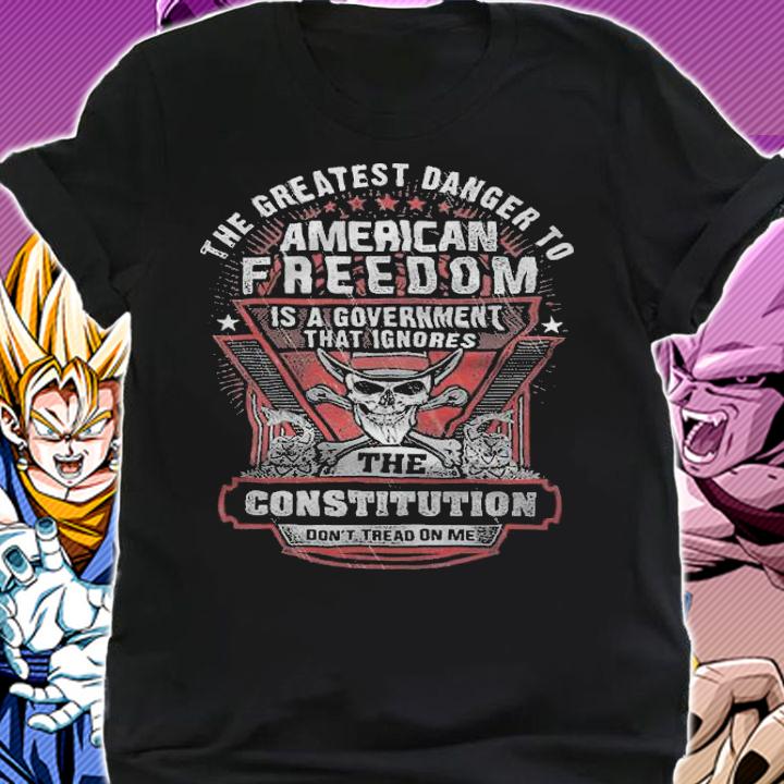 The Greates Danger To American Freedom Is A Government Halloween Anti Biden T-Shirt shirt