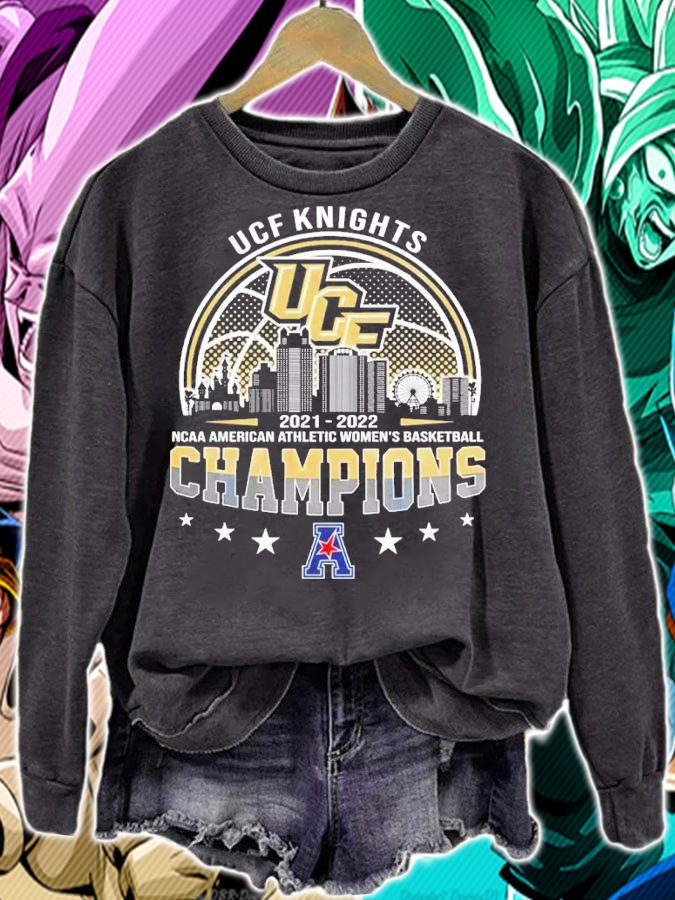 UCF Knights NCAA American Athletic Women's Basketball Champions 2021-2022 Shirt sweatshirt