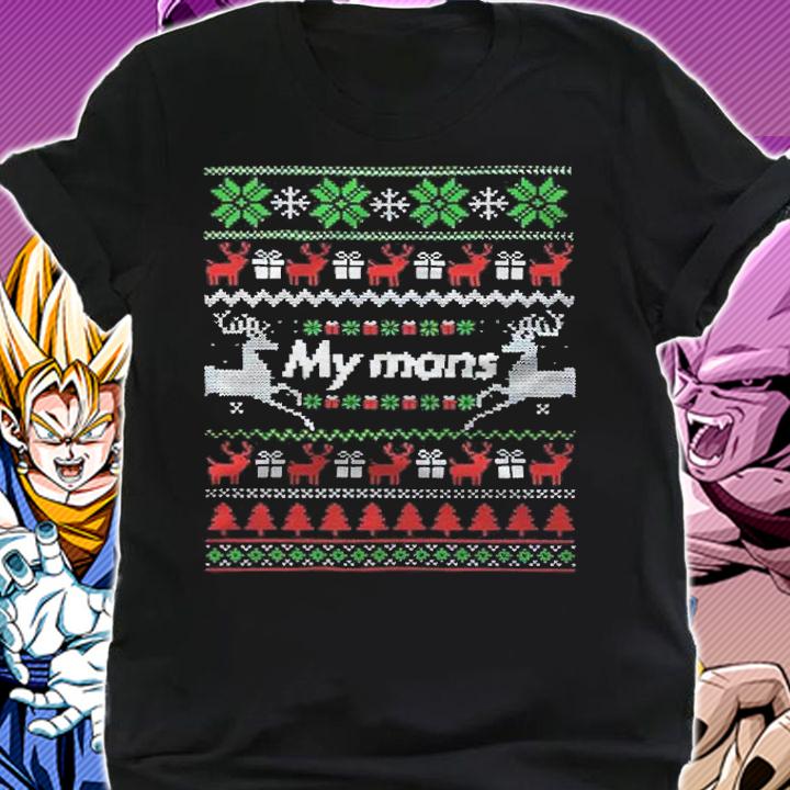 Ugly my mans Christmas T-shirt shirt