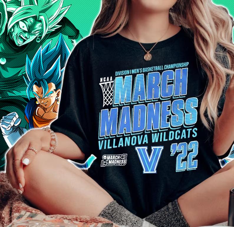 Villanova Wildcats NCAA Division I Men's Basketball Championship March Madness 2022 T-Shirt woman shirt