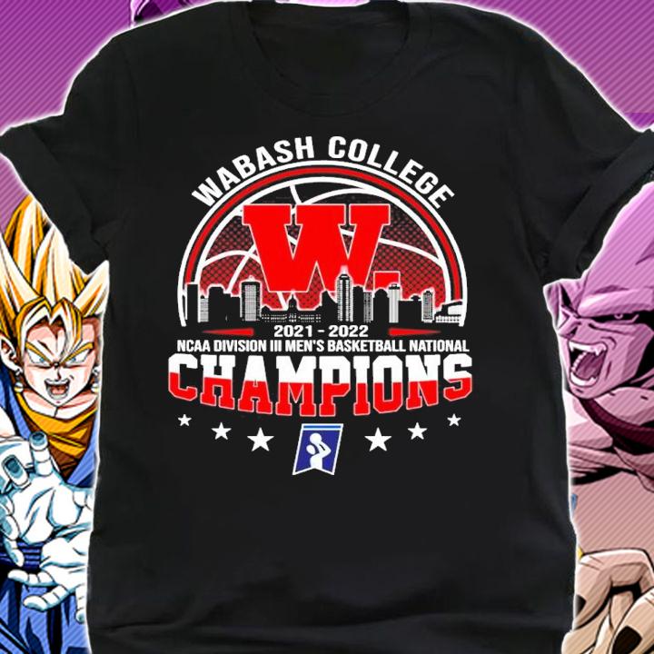 Wabash College NCAA Division III Men's Basketball National Champions 2021-2022 Shirt shirt
