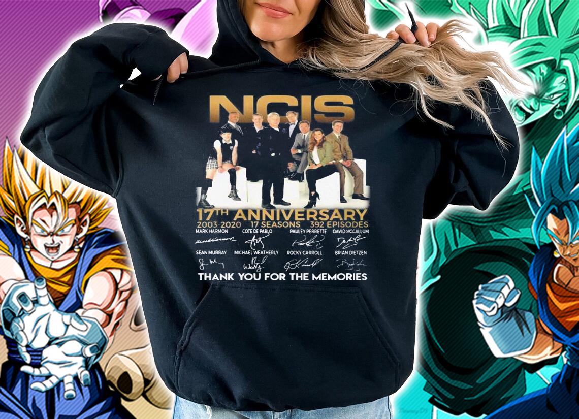 Ncis 17Th Anniversary Thank Memories t-shirt hoodie