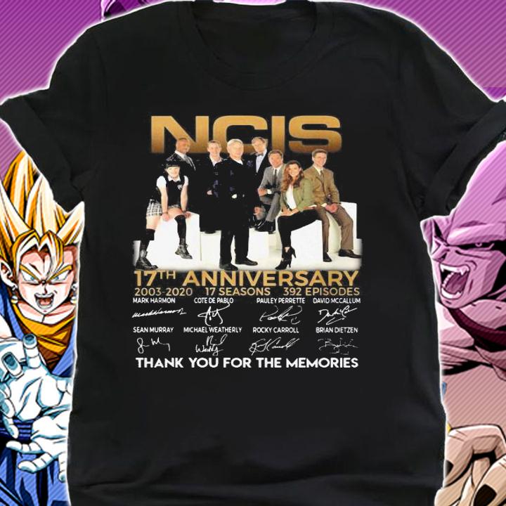 Ncis 17Th Anniversary Thank Memories t-shirt shirt