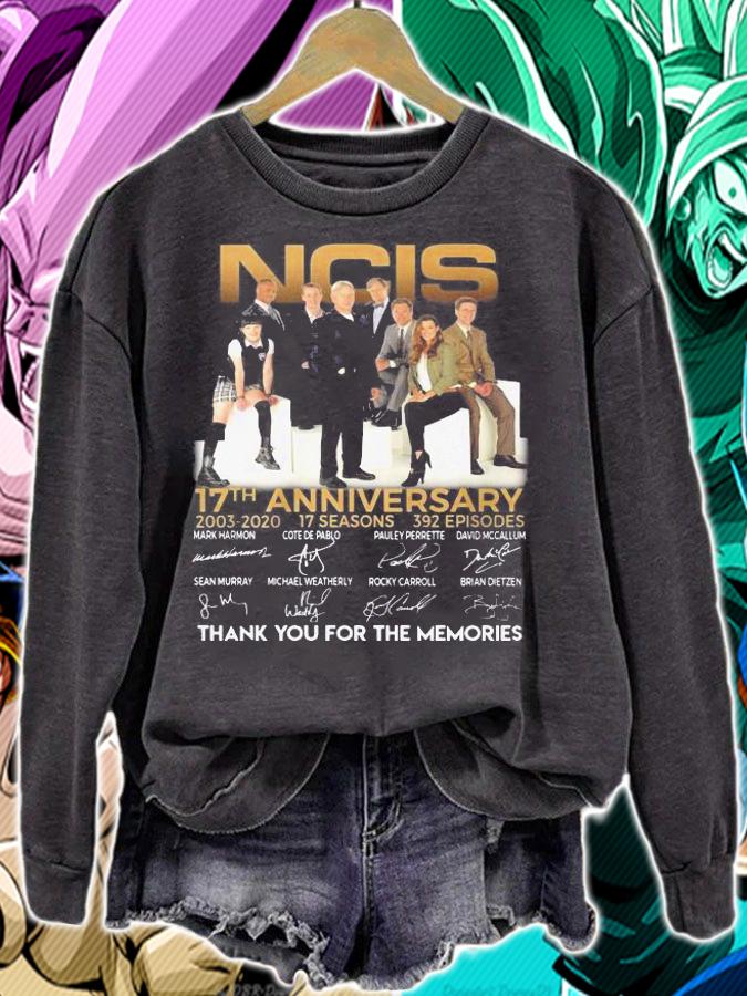 Ncis 17Th Anniversary Thank Memories t-shirt sweatshirt