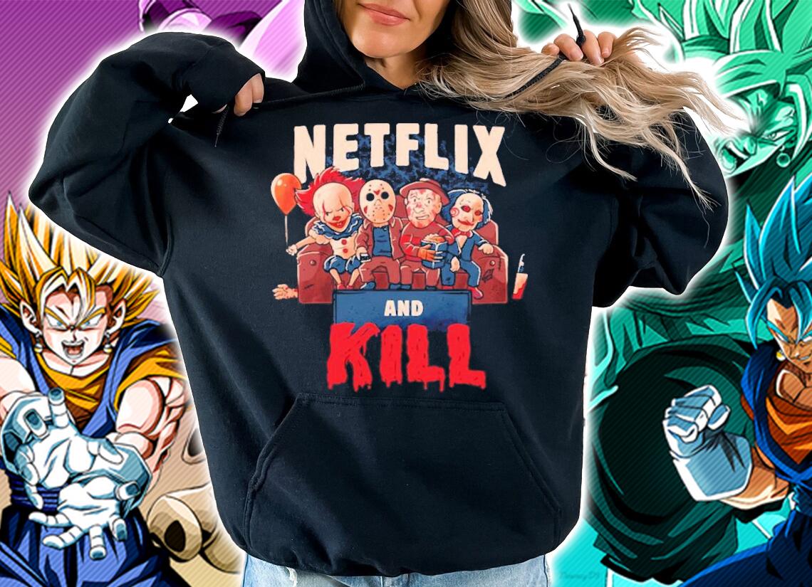 Netflix and Kill Horror Characters shirt hoodie
