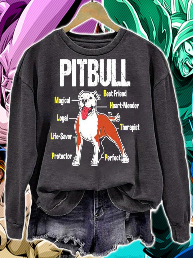 Pitbull magical loyal lifesaver shirt sweatshirt