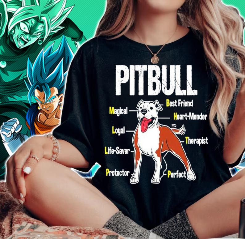 Pitbull magical loyal lifesaver shirt woman shirt