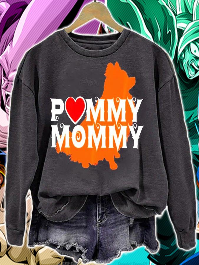 Pommy Mommy Pomeranian Lovers shirt sweatshirt