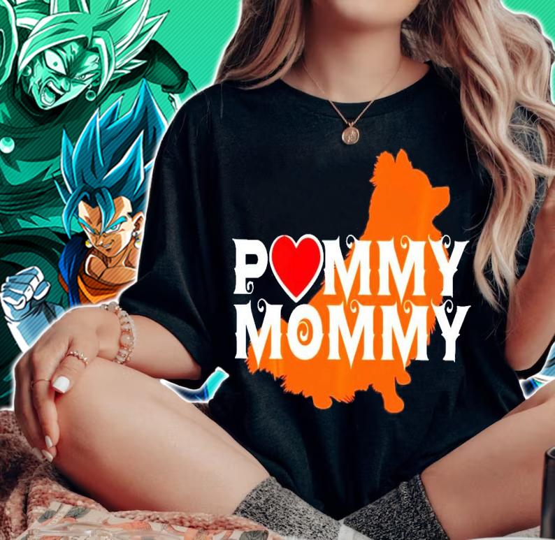 Pommy Mommy Pomeranian Lovers shirt woman shirt