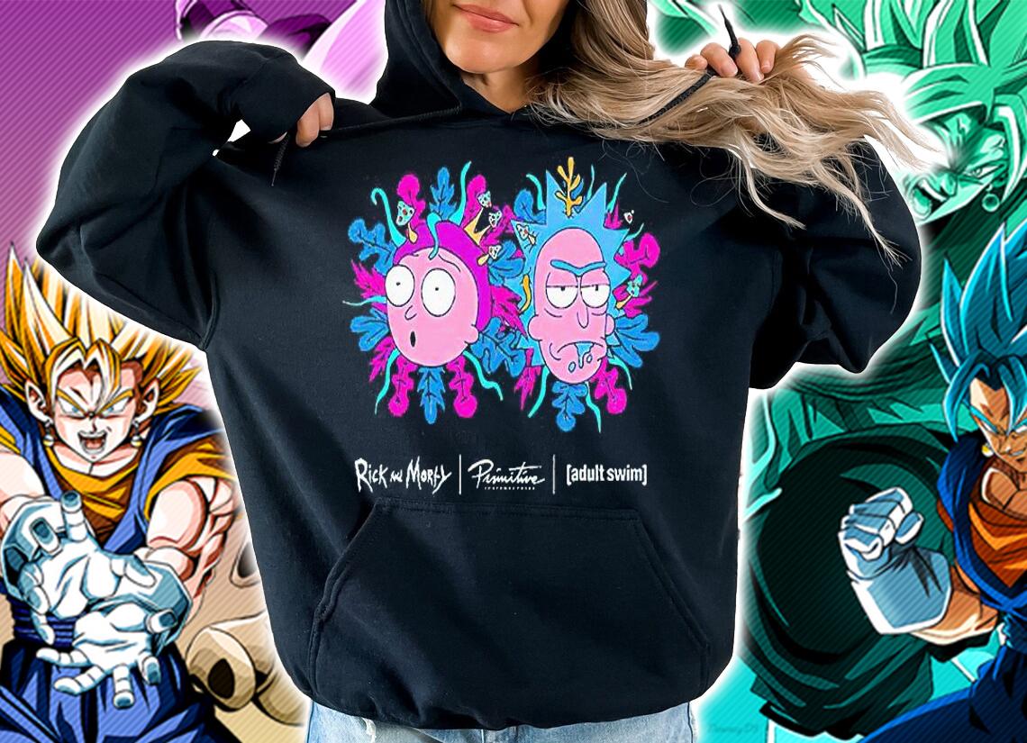 Primitive Rick and Morty adult swim T-shirt hoodie