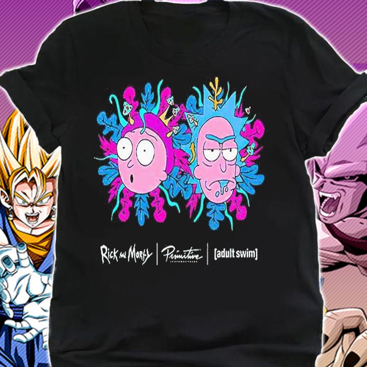 Primitive Rick and Morty adult swim T-shirt shirt
