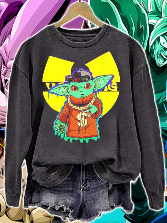 Wu-Tang Stars Wars Baby Yoda shirt sweatshirt