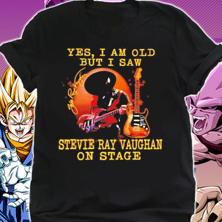 Yes I am old but I saw Stevie Ray Vaughan on state shirt shirt
