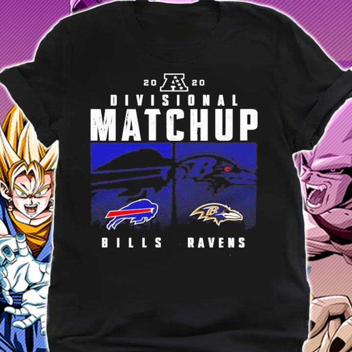 2020 NFL Playoffs Divisional Matchup Bills and Ravens shirt shirt