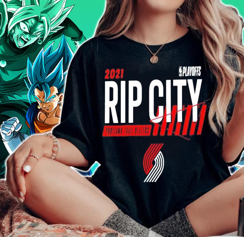 2021 playoffs Rip City Portland Trail Blazers shirt woman shirt