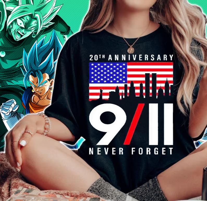 20th anniversary 9-11 never forget T-shirt woman shirt
