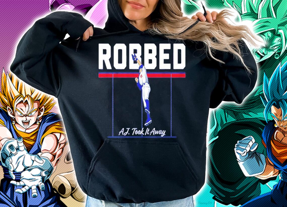 A.J. Pollock Robbed shirt hoodie