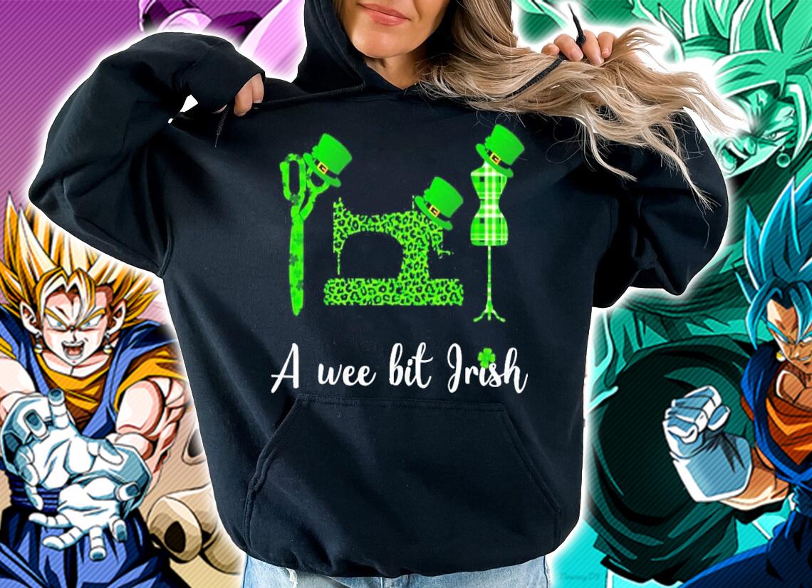 A wee bit Irish St.Patrick's Day shirt hoodie