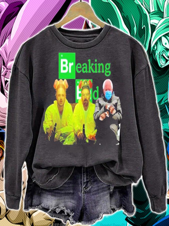 Breaking Bad Finale Party and Bernie Sanders shirt sweatshirt