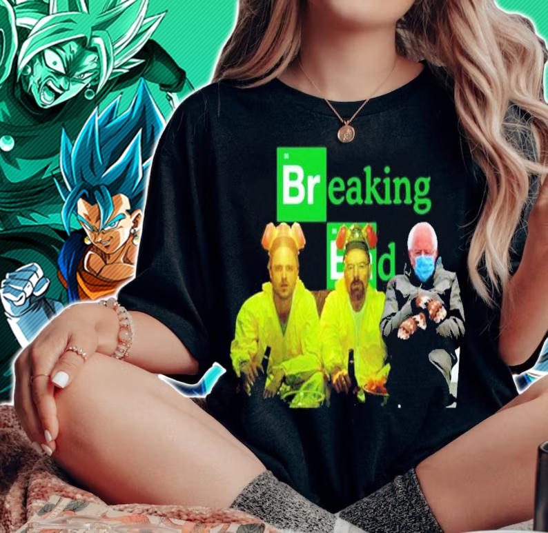 Breaking Bad Finale Party and Bernie Sanders shirt woman shirt