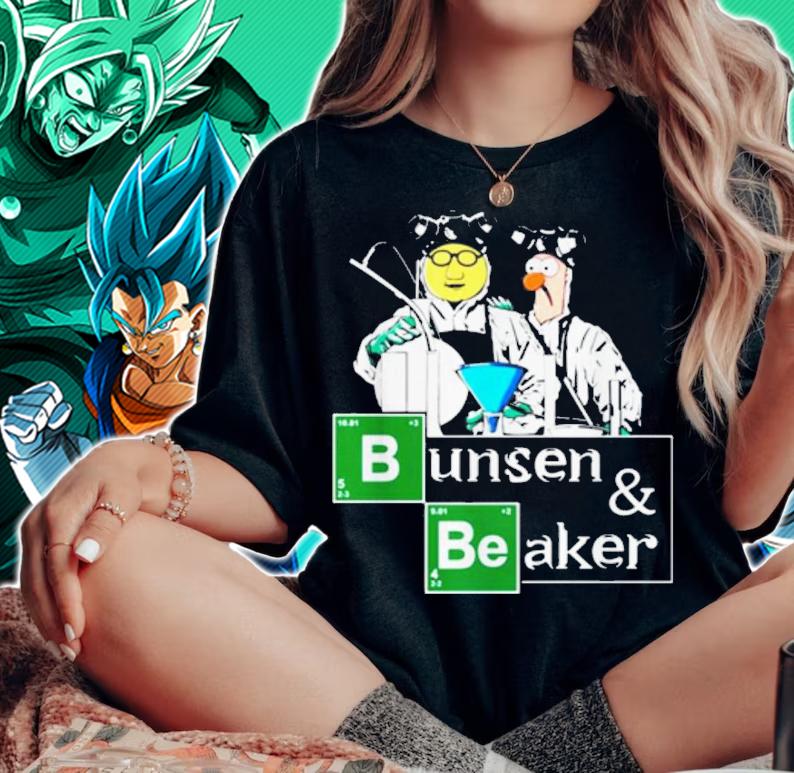 Bunsen Beaker Breaking Bad t-shirt woman shirt