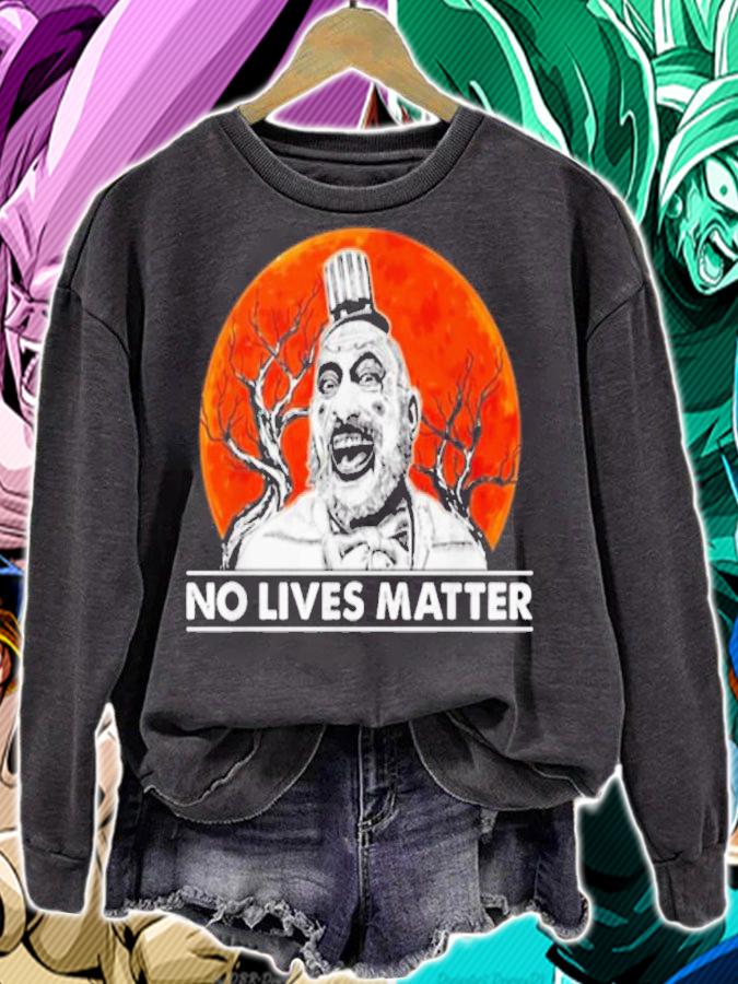 Captain Spaulding No Live Matter Halloween t-shirt sweatshirt