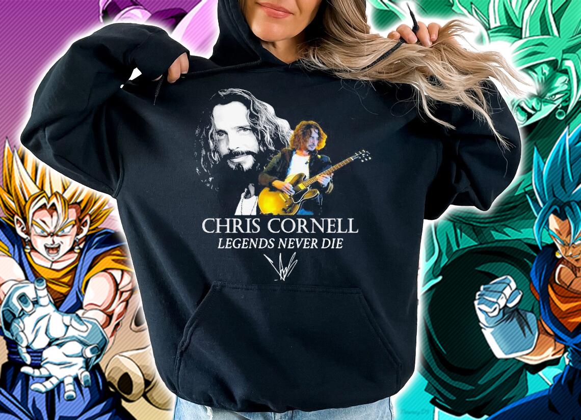 Chris Cornell Legends Never Die Signature t-shirt hoodie