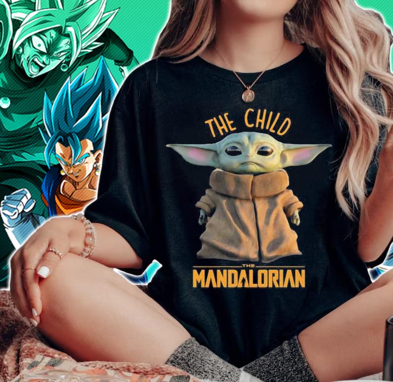 The Child Baby Yoda Mandalorian t-shirt woman shirt