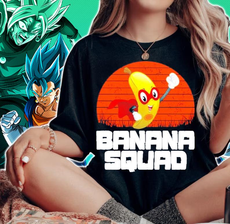 Banana Squad Vintage Shirt woman shirt