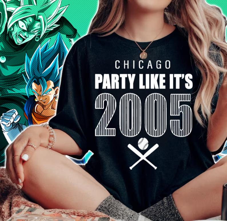 Chicago Party Like It's 2005 baseball shirt woman shirt