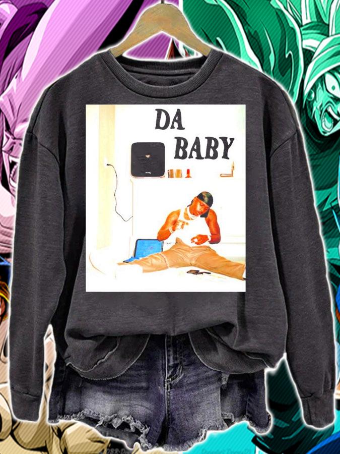 Dababy rapper smile poster shirt sweatshirt