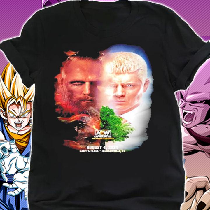 Dynamite Homecoming Matchup Malakai Black vs. Cody Rhodes shirt shirt