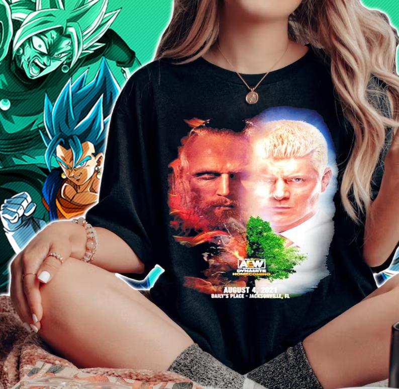 Dynamite Homecoming Matchup Malakai Black vs. Cody Rhodes shirt woman shirt