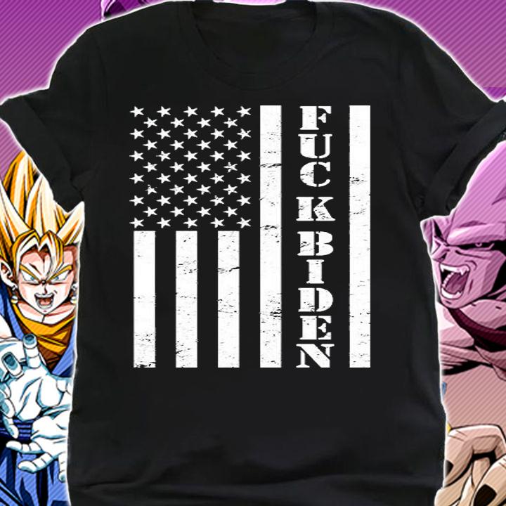 Fuck Biden American Flag T-Shirt shirt