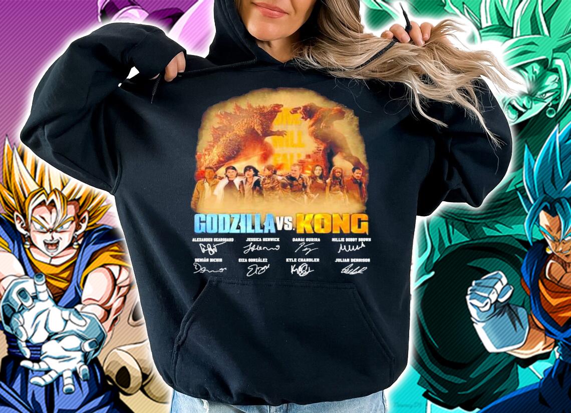 Godzilla vs Kong t-shirt hoodie