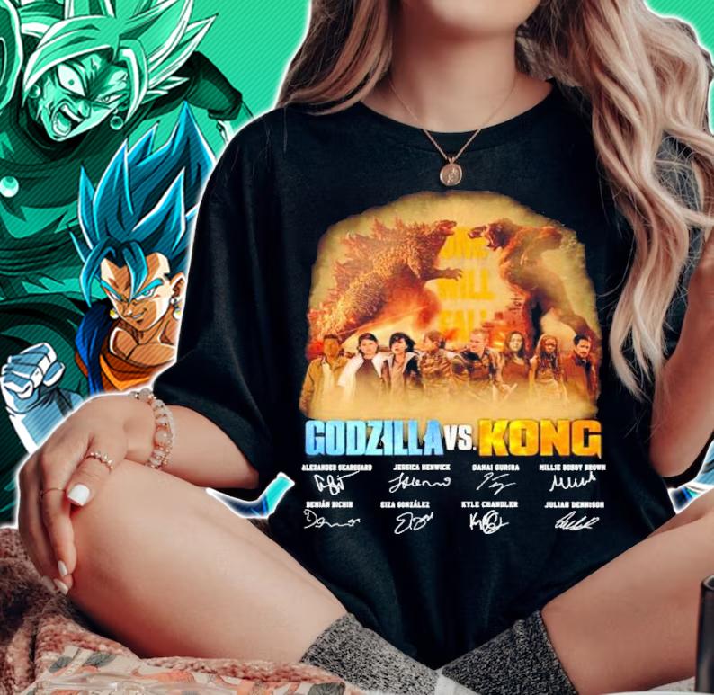 Godzilla vs Kong t-shirt woman shirt