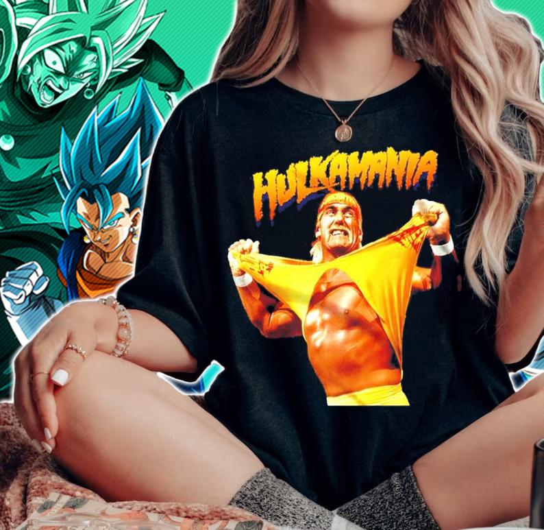 Hulk Hogan Hulkamania shirt woman shirt