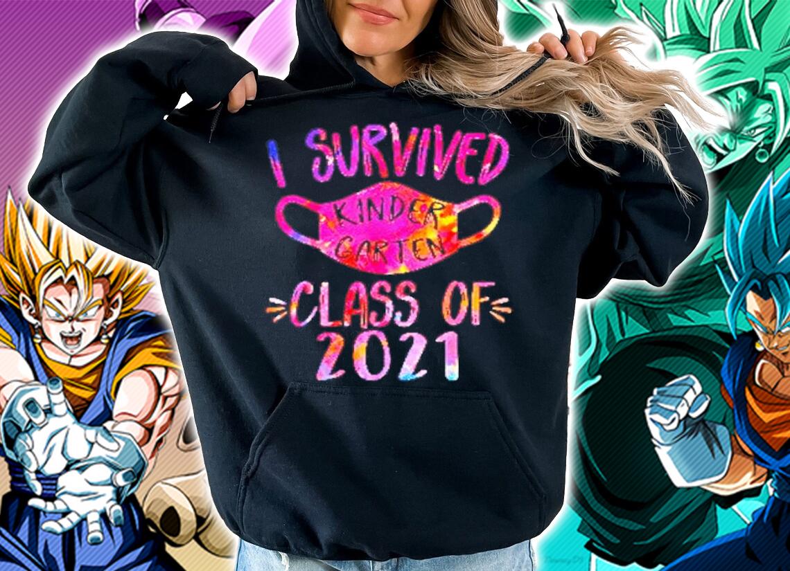 I survived kindergarten class of Covid-19 mask 2021 shirt hoodie