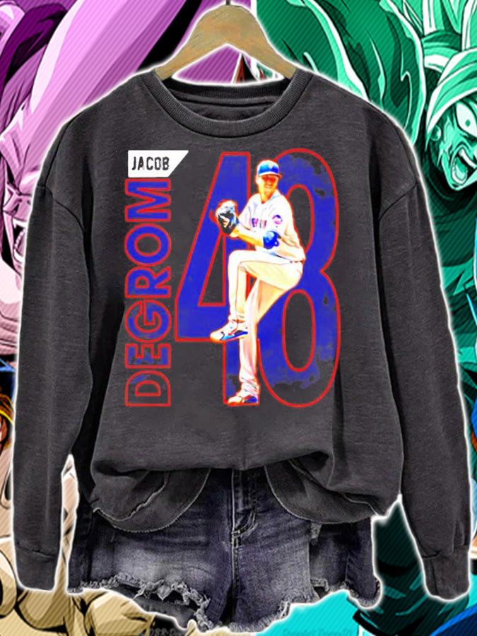 Jacob Degrom 48 New York baseball shirt sweatshirt