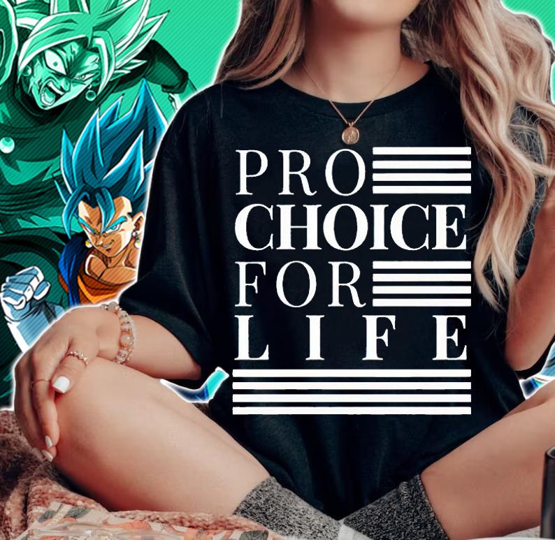 John R Drake pro choice for life T-shirt woman shirt