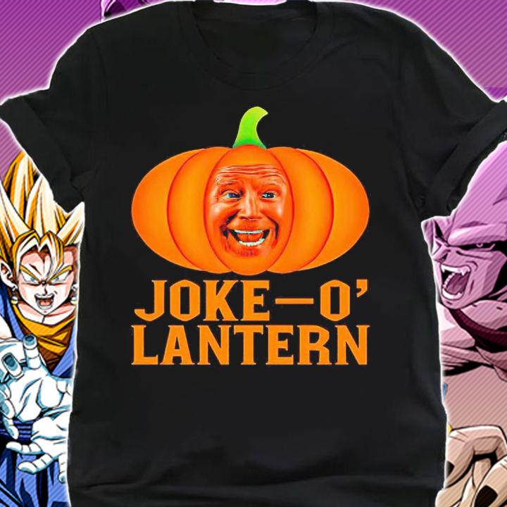 Joke-o' lantern funny anti Biden Halloween Pumpkin T-shirt shirt