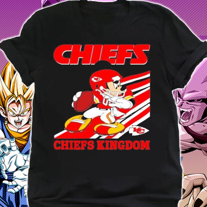 Kansas City Chiefs Slogan Chiefs Kingdom Mickey Mouse NFL shirt shirt