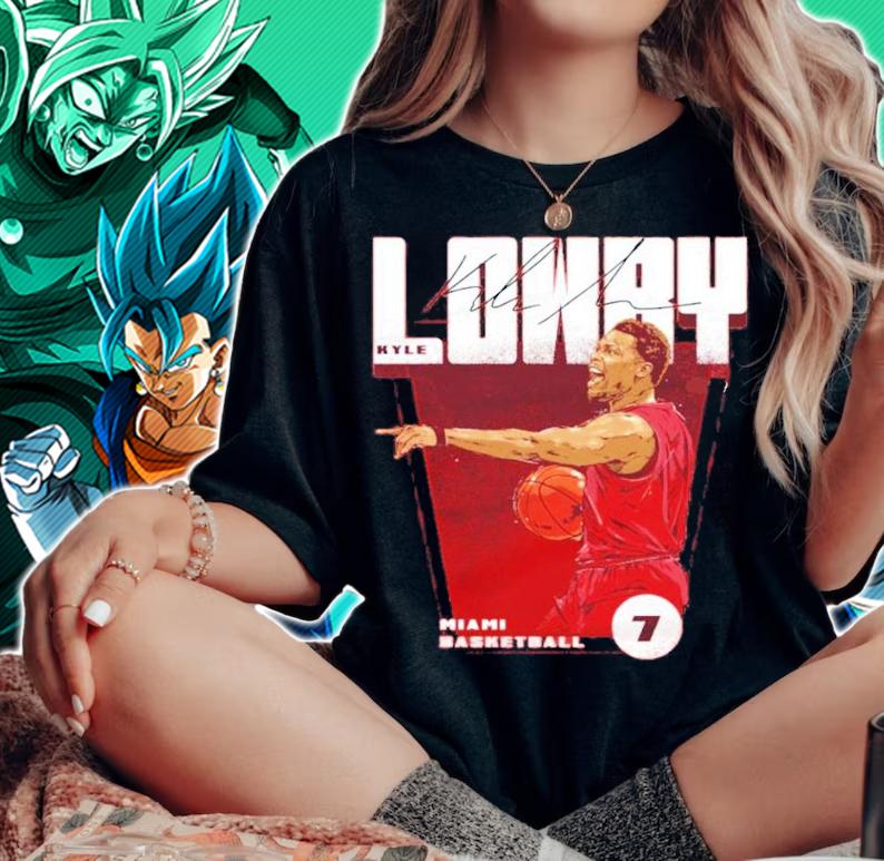 Kyle Lowry Miami Basketball signature shirt woman shirt