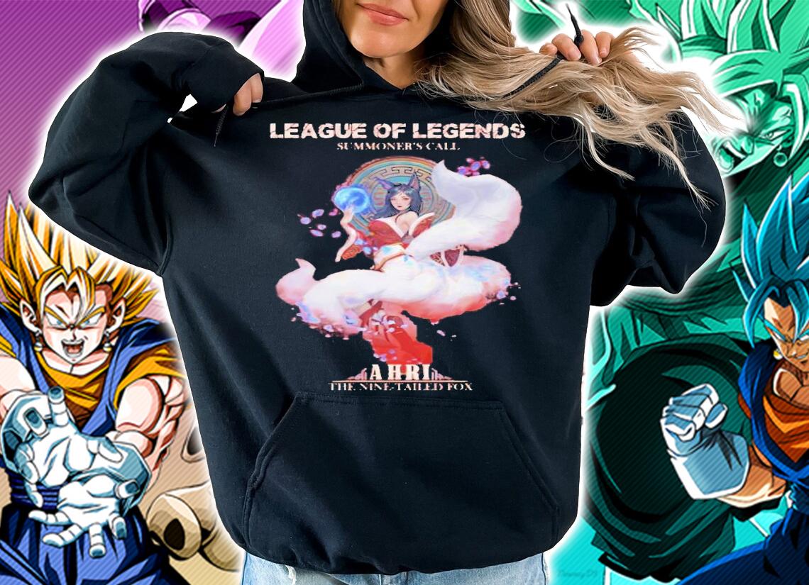 League of legends summoner's call Ahri the nine tailed fox shirt hoodie