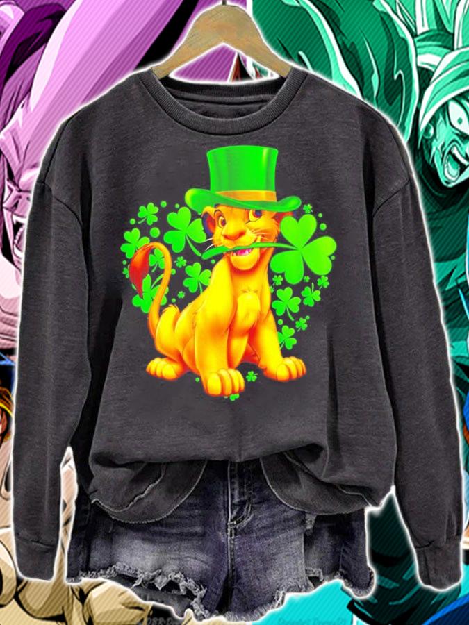 Lion Nala St.Patricks Day Leprechaun shirt sweatshirt